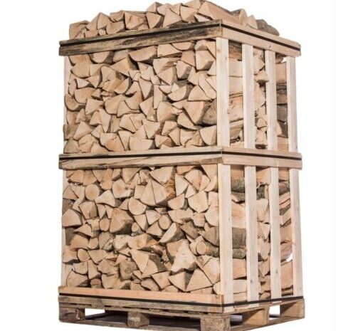 1- PALETTE BOIS DE CHAUFFAGE- 33 CM- 3 STÈRES