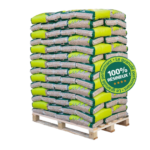 Palette BOIS D’OR de 126 sacs de granulés pellets 8 kg, 100% résineux