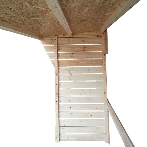 Abri bûches - BOIS - 2,5 stères - EMABRI AB02 – Image 2