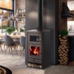 Poêle à bois avec four – BELLEZA DELUXE F – 11kW